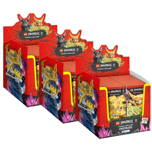 LEGO® Sammelkarte LEGO Ninjago Serie 8 Trading Cards - 3 Display (150 Booster)