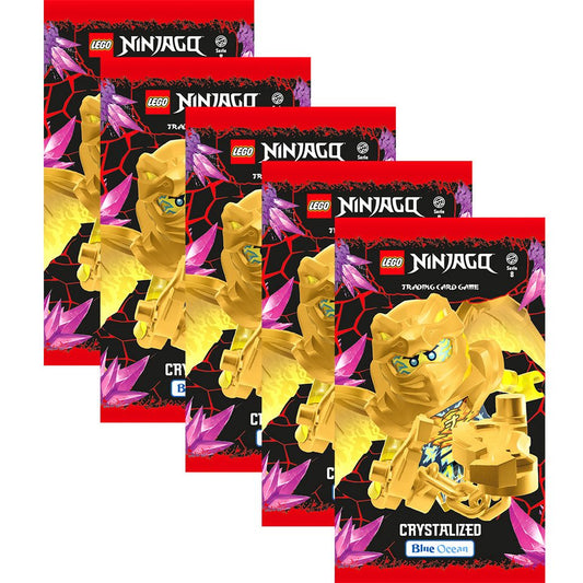 LEGO® Sammelkarte LEGO Ninjago Serie 8 Trading Cards - 5 Booster