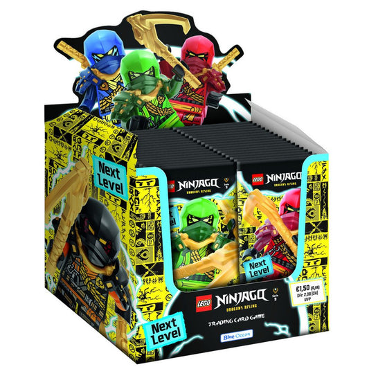 LEGO® Sammelkarte LEGO Ninjago Serie 9 NEXT LEVEL Trading Cards - 1 Display (50 Booster)