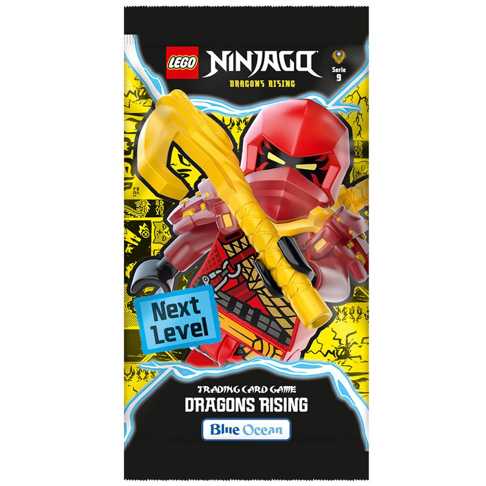 LEGO® Sammelkarte LEGO Ninjago Serie 9 NEXT LEVEL Trading Cards - 20 Booster