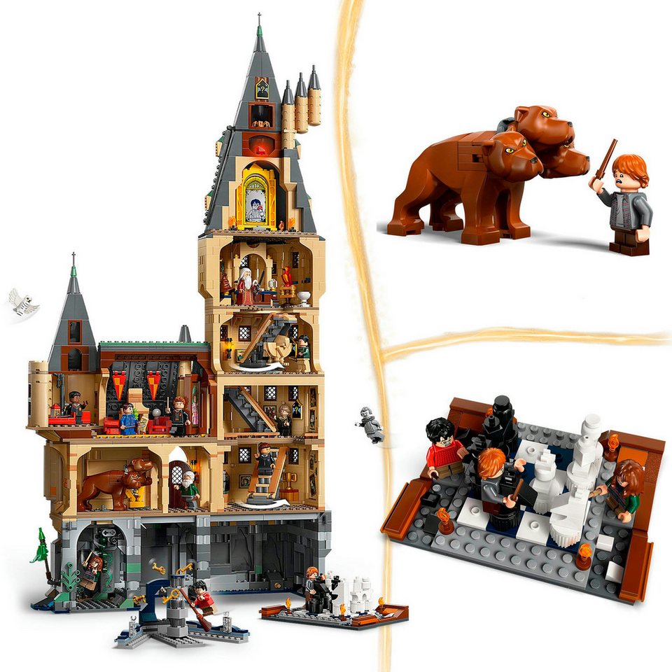 LEGO® Schloss Hogwarts: Der Hauptturm (76454), LEGO Harry Potter™ Konstruktionsspielsteine, (2135 St), Made in Europe