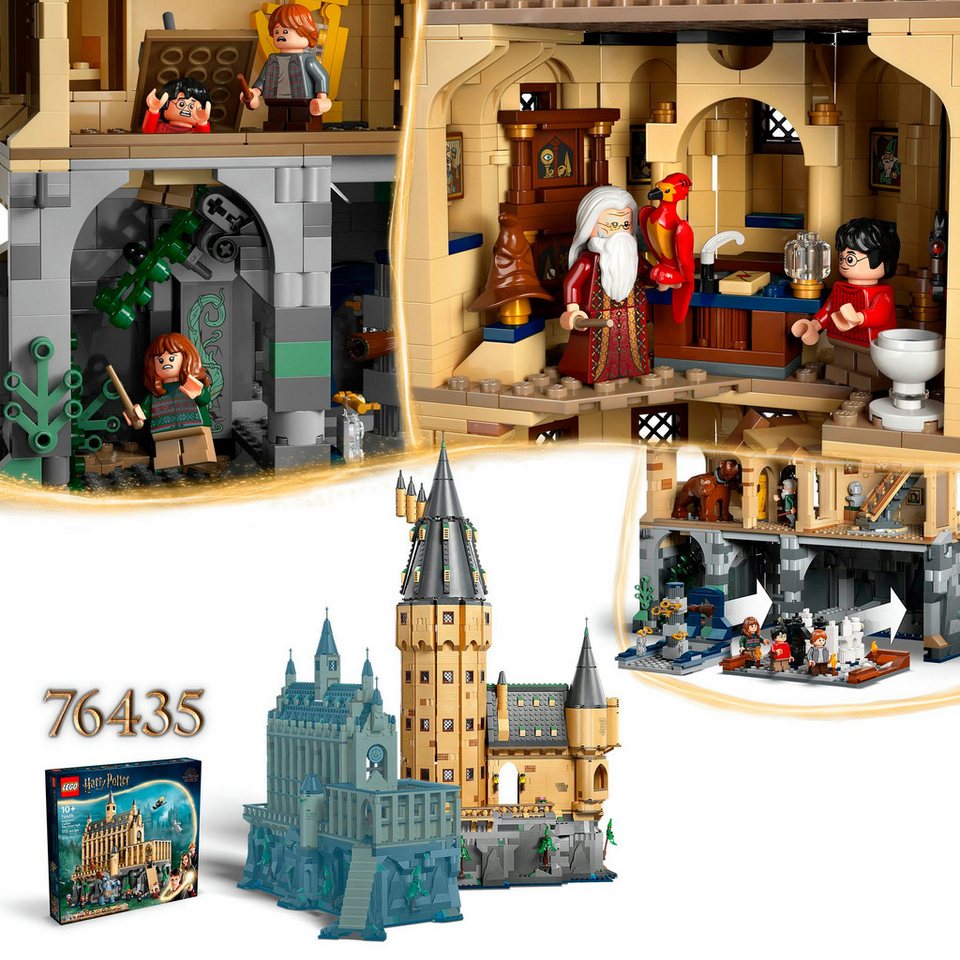 LEGO® Schloss Hogwarts: Der Hauptturm (76454), LEGO Harry Potter™ Konstruktionsspielsteine, (2135 St), Made in Europe