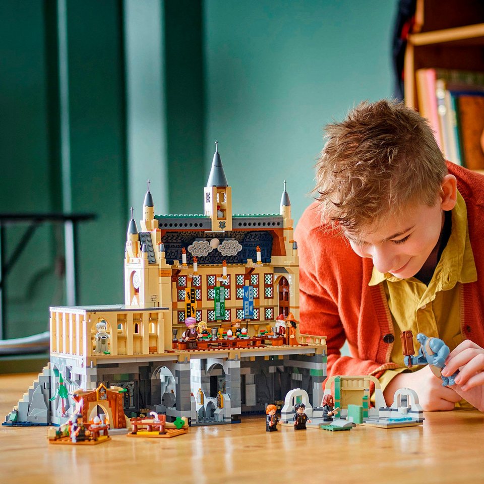 LEGO® Schloss Hogwarts™: Die Große Halle (76435), LEGO Harry Potter™ Konstruktionsspielsteine, (1732 St), Made in Europe