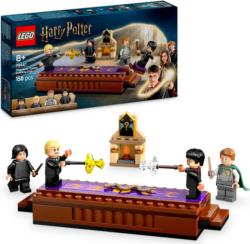 LEGO® Schloss Hogwarts™: Duellierclub (76441), LEGO Harry Potter™ Konstruktionsspielsteine, (158 St), Made in Europe