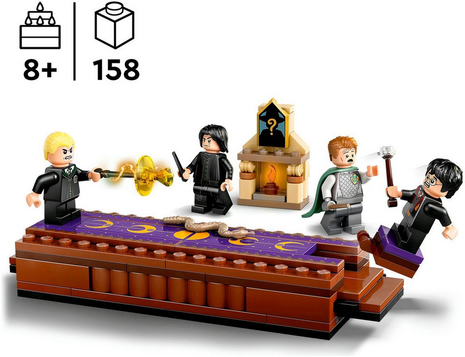 LEGO® Schloss Hogwarts™: Duellierclub (76441), LEGO Harry Potter™ Konstruktionsspielsteine, (158 St), Made in Europe