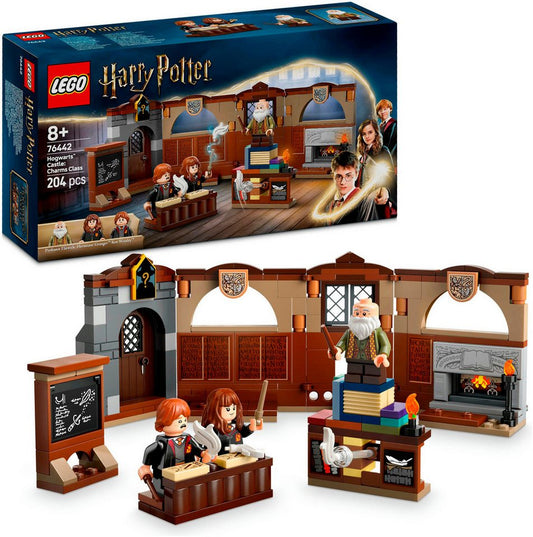 LEGO® Schloss Hogwarts™: Zauberkunstunterricht (76442), LEGO Harry Potter™ Konstruktionsspielsteine, (204 St), Made in Europe