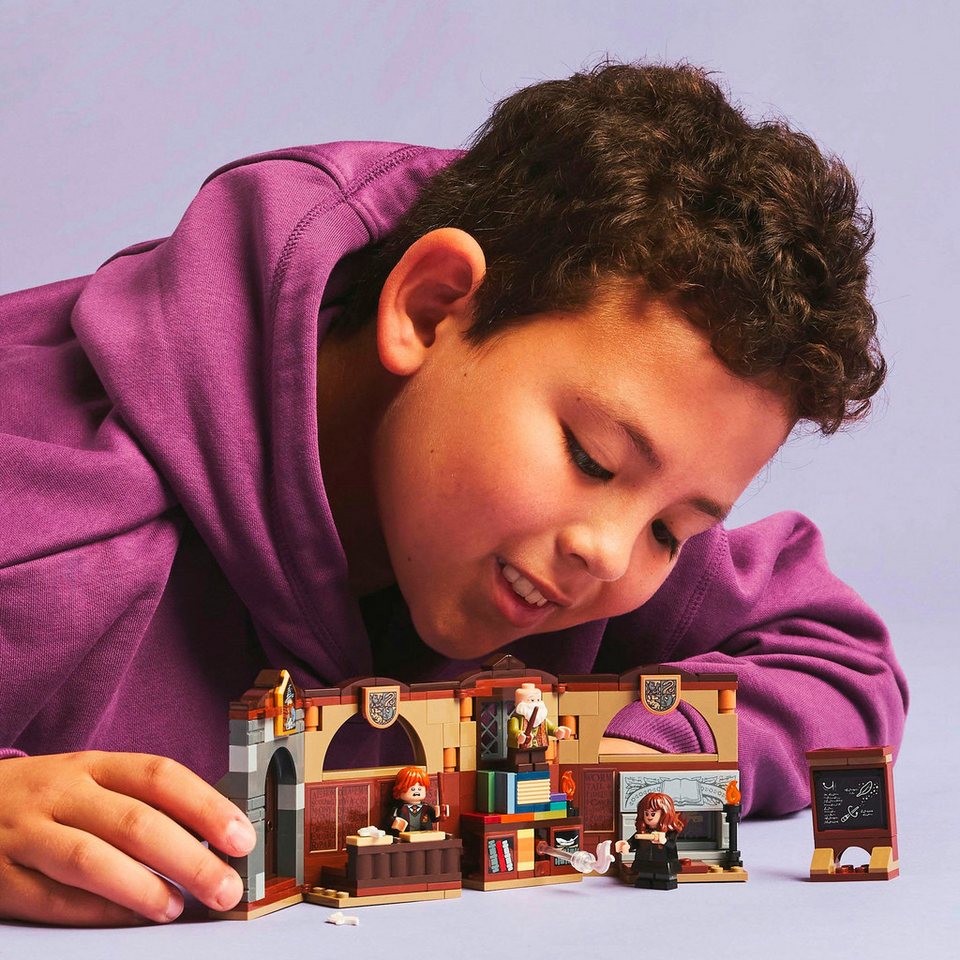 LEGO® Schloss Hogwarts™: Zauberkunstunterricht (76442), LEGO Harry Potter™ Konstruktionsspielsteine, (204 St), Made in Europe