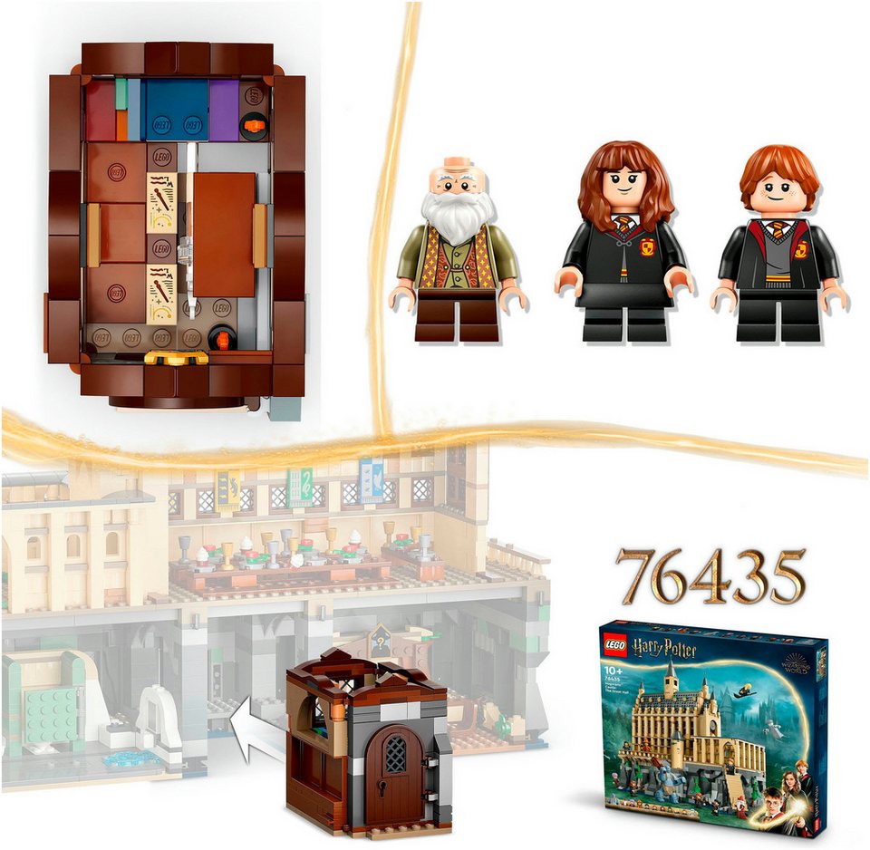 LEGO® Schloss Hogwarts™: Zauberkunstunterricht (76442), LEGO Harry Potter™ Konstruktionsspielsteine, (204 St), Made in Europe