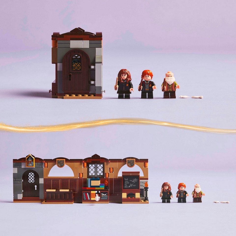 LEGO® Schloss Hogwarts™: Zauberkunstunterricht (76442), LEGO Harry Potter™ Konstruktionsspielsteine, (204 St), Made in Europe