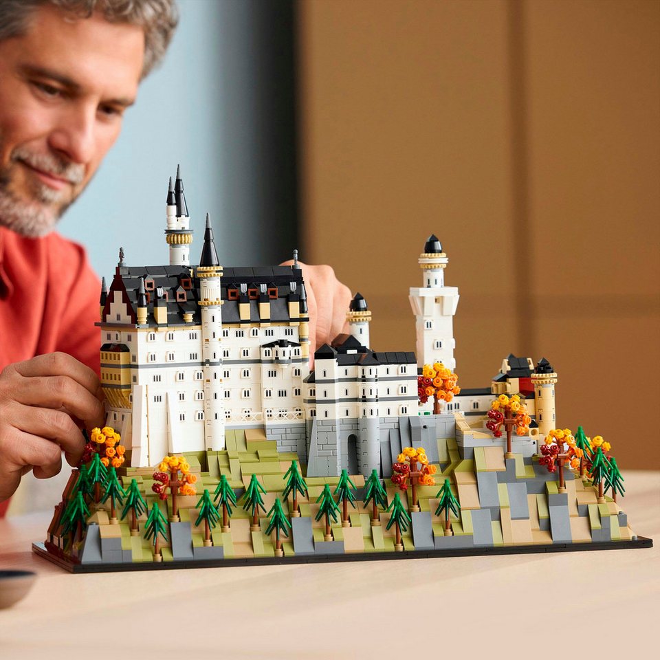 LEGO® Schloss Neuschwanstein (21063), LEGO LEGO Architecture Konstruktionsspielsteine, (3455 St), Made in Europe