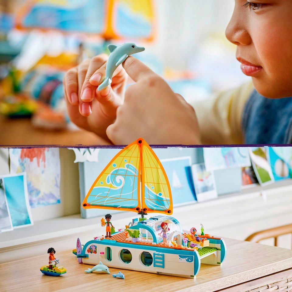 LEGO® Segelabenteuer (42664), LEGO Friends Konstruktionsspielsteine, (685 St), Made in Europe