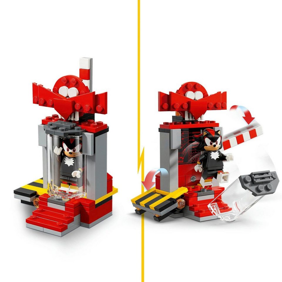 LEGO® Shadow the Hedgehog Flucht (76995), LEGO Sonic Konstruktionsspielsteine, (196 St), Made in Europe