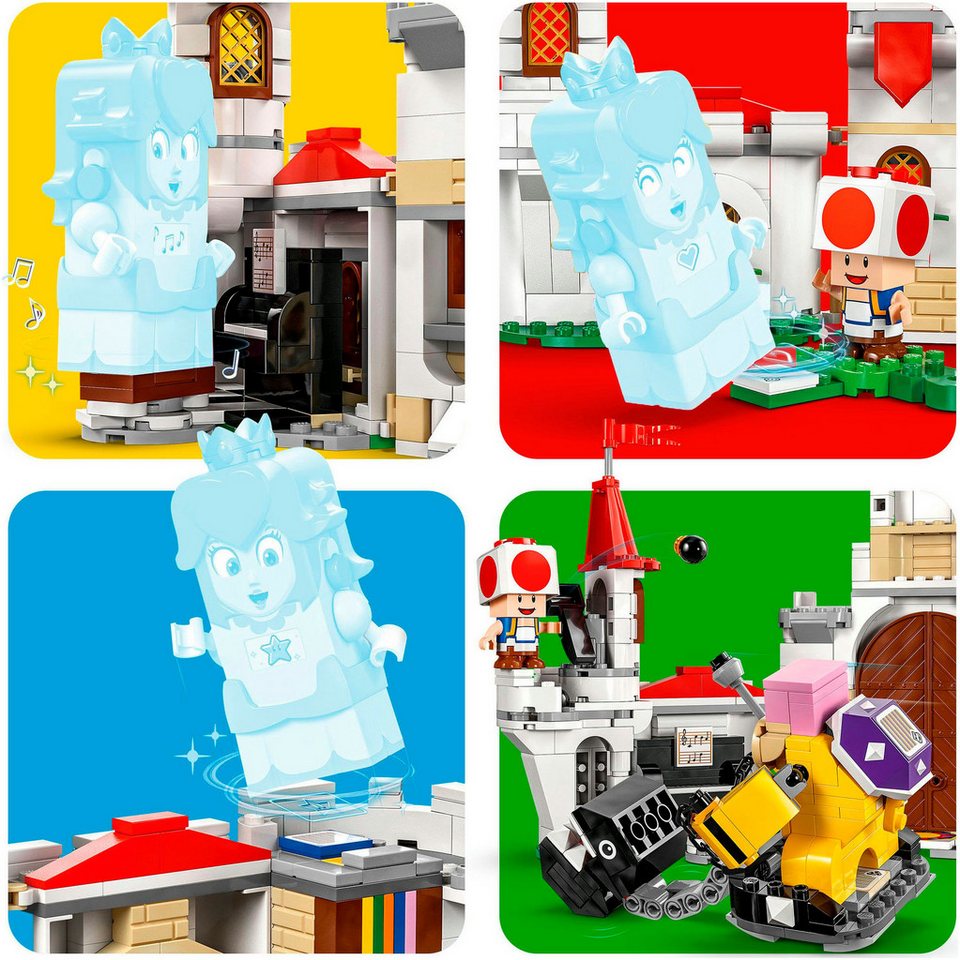 LEGO® Showdown mit Roy beim Pilz-Palast (71435), LEGO Super Mario Konstruktionsspielsteine, (738 St), Made in Europe