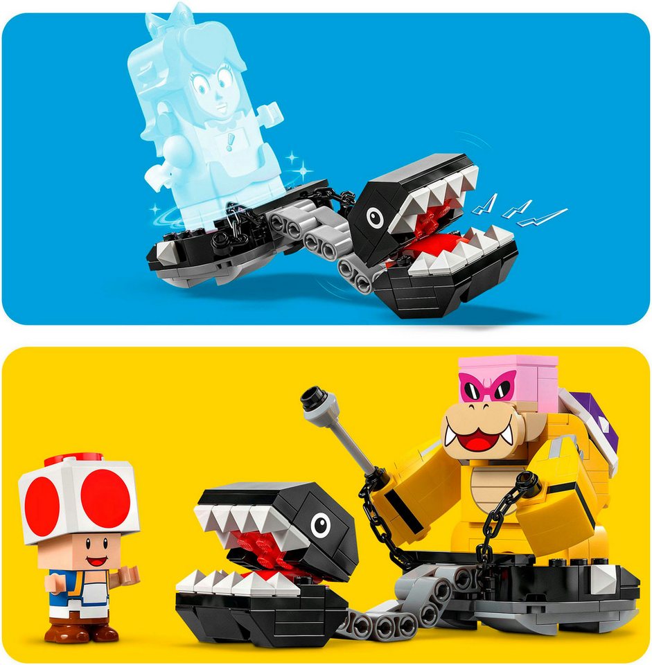 LEGO® Showdown mit Roy beim Pilz-Palast (71435), LEGO Super Mario Konstruktionsspielsteine, (738 St), Made in Europe