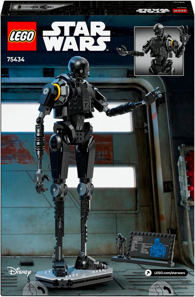 LEGO® Sicherheitsdroide K-2SO (75434), LEGO Star Wars™ Konstruktionsspielsteine, (845 St), Made in Europe