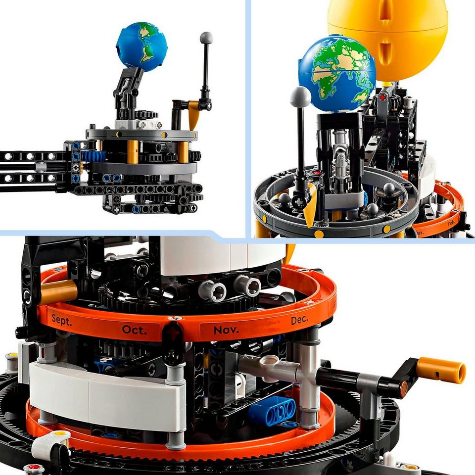 LEGO® Sonne Erde Mond Modell (42179), LEGO® Technic Konstruktionsspielsteine, (526 St), Made in Europe