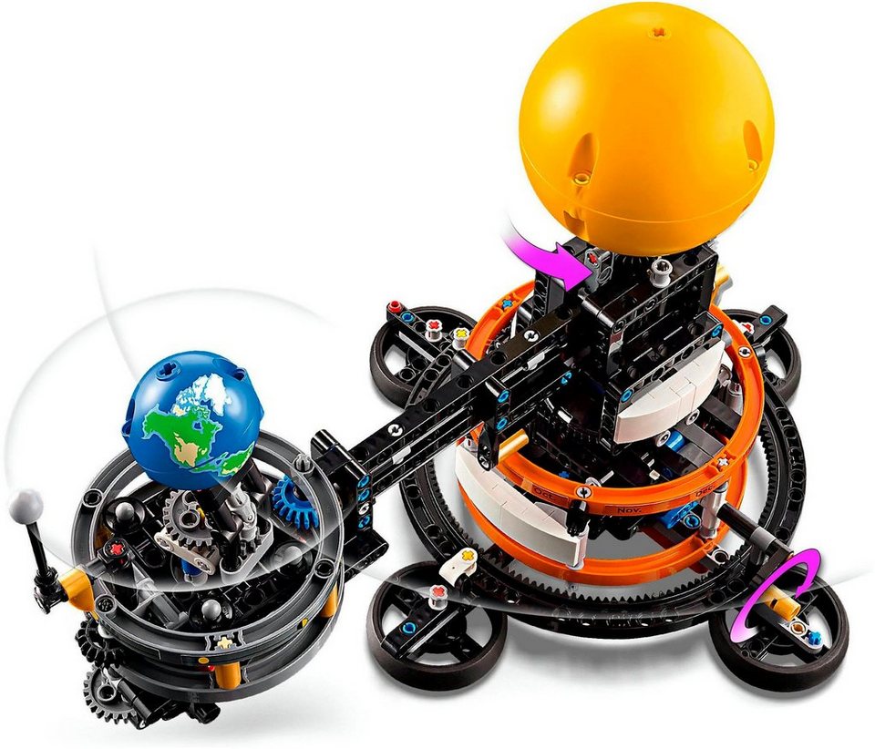 LEGO® Sonne Erde Mond Modell (42179), LEGO® Technic Konstruktionsspielsteine, (526 St), Made in Europe