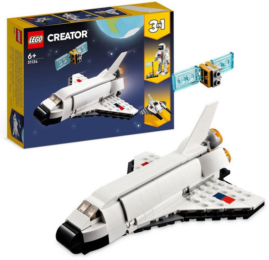LEGO® Spaceshuttle (31134), LEGO® Creator 3in1 Konstruktionsspielsteine, (144 St)
