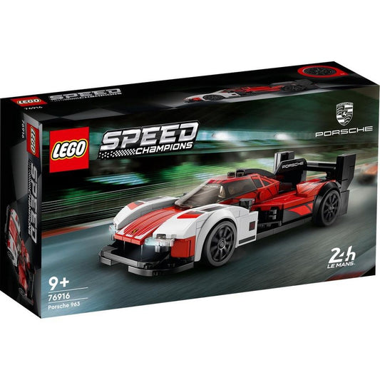 LEGO® Speed Champions 76916 - Porsche 963 Konstruktionsspielsteine, (280 St), Bau- und Spielset, Sportwagen für Kinder ab 9 Jahren