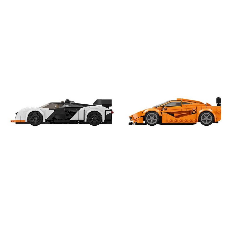 LEGO® Speed Champions 76918 - McLaren Solus GT & McLaren F1 LM Konstruktionsspielsteine, (581 St), Rennauto, Bau- und Spielset, für Kinder ab 9 Jahren