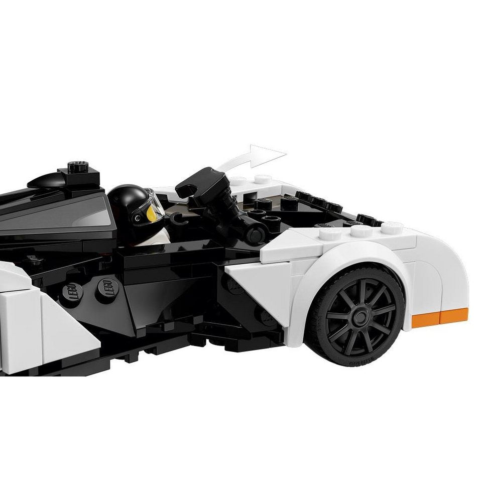 LEGO® Speed Champions 76918 - McLaren Solus GT & McLaren F1 LM Konstruktionsspielsteine, (581 St), Rennauto, Bau- und Spielset, für Kinder ab 9 Jahren