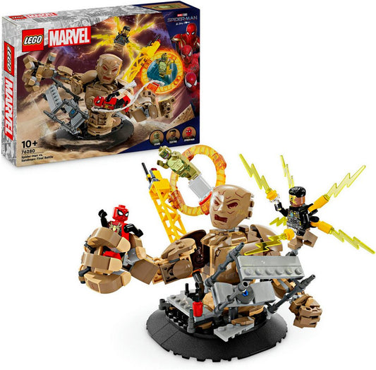 LEGO® Spider-Man vs. Sandman: Showdown (76280), LEGO Super Heroes Konstruktionsspielsteine, (347 St), Made in Europe