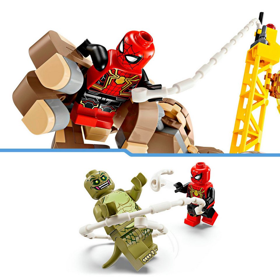 LEGO® Spider-Man vs. Sandman: Showdown (76280), LEGO Super Heroes Konstruktionsspielsteine, (347 St), Made in Europe