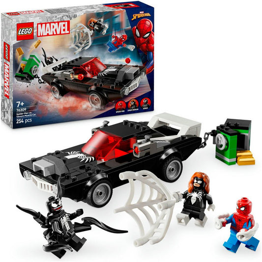 LEGO® Spider-Man vs. Venom Muscle-Car (76309), LEGO Super Heroes Konstruktionsspielsteine, (254 St), Made in Europe