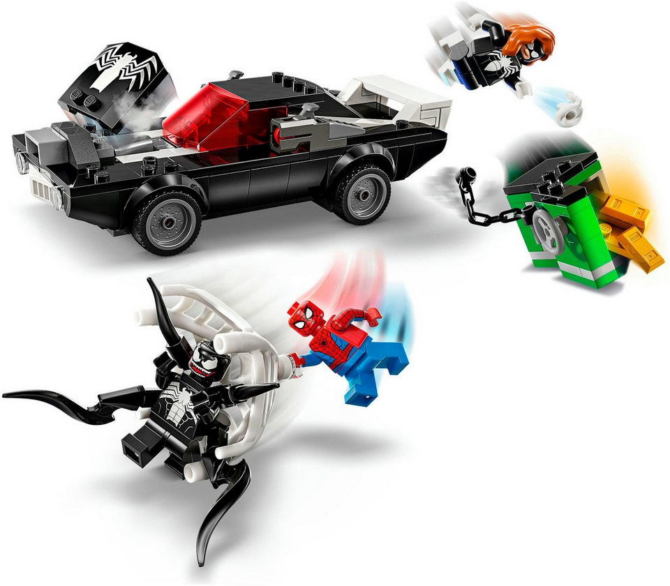 LEGO® Spider-Man vs. Venom Muscle-Car (76309), LEGO Super Heroes Konstruktionsspielsteine, (254 St), Made in Europe