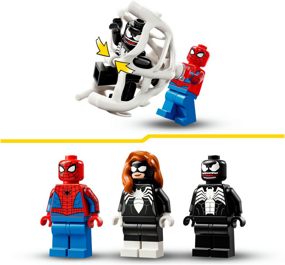 LEGO® Spider-Man vs. Venom Muscle-Car (76309), LEGO Super Heroes Konstruktionsspielsteine, (254 St), Made in Europe