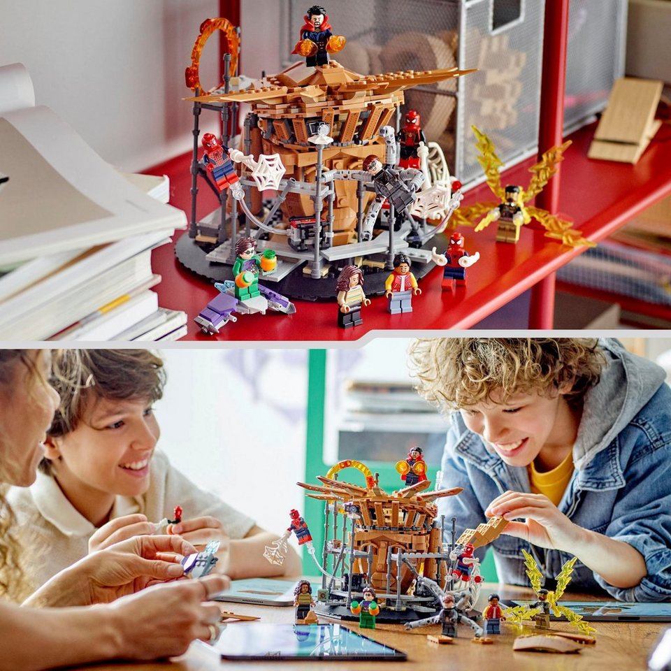 LEGO® Spider-Mans großer Showdown (76261), LEGO® Marvel Konstruktionsspielsteine, (900 St), Made in Europe