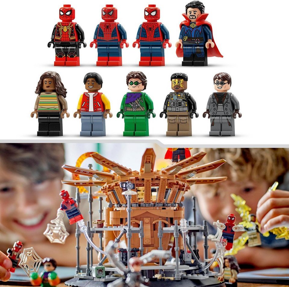 LEGO® Spider-Mans großer Showdown (76261), LEGO® Marvel Konstruktionsspielsteine, (900 St), Made in Europe