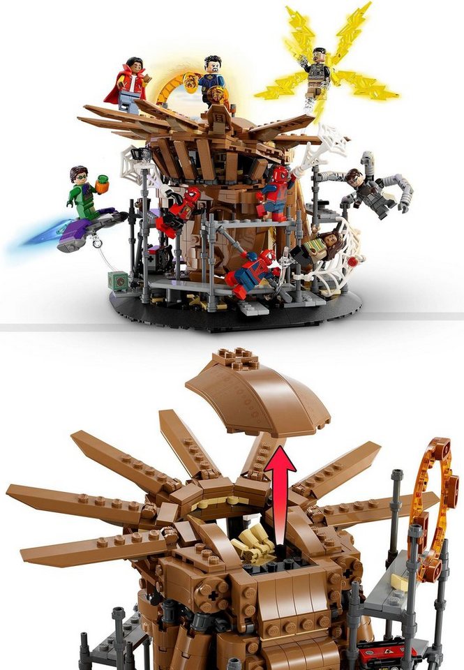 LEGO® Spider-Mans großer Showdown (76261), LEGO® Marvel Konstruktionsspielsteine, (900 St), Made in Europe