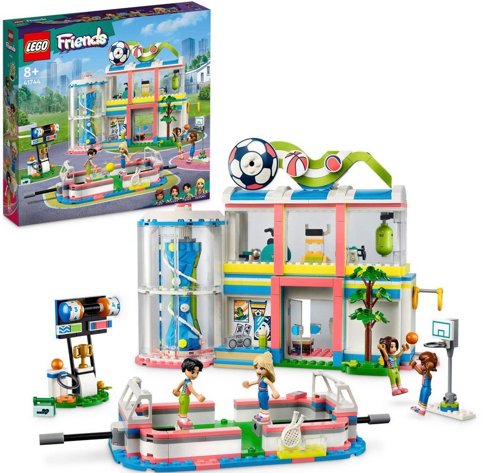LEGO® Sportzentrum (41744), LEGO® Friends Konstruktionsspielsteine, (832 St), Made in Europe