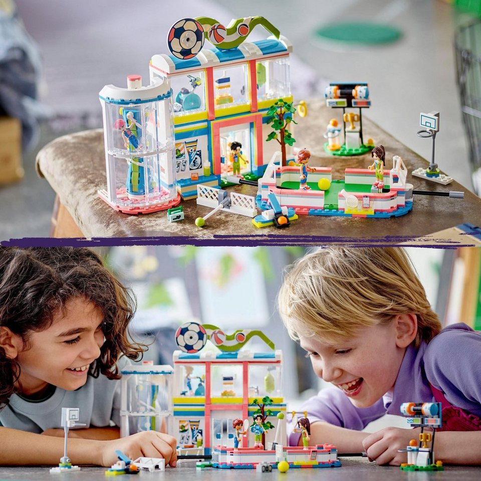 LEGO® Sportzentrum (41744), LEGO® Friends Konstruktionsspielsteine, (832 St), Made in Europe