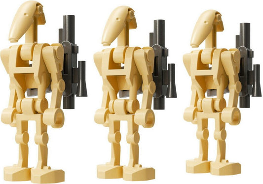 LEGO® Star Wars: 3x Battle Droid mit Blaster Spielbausteine