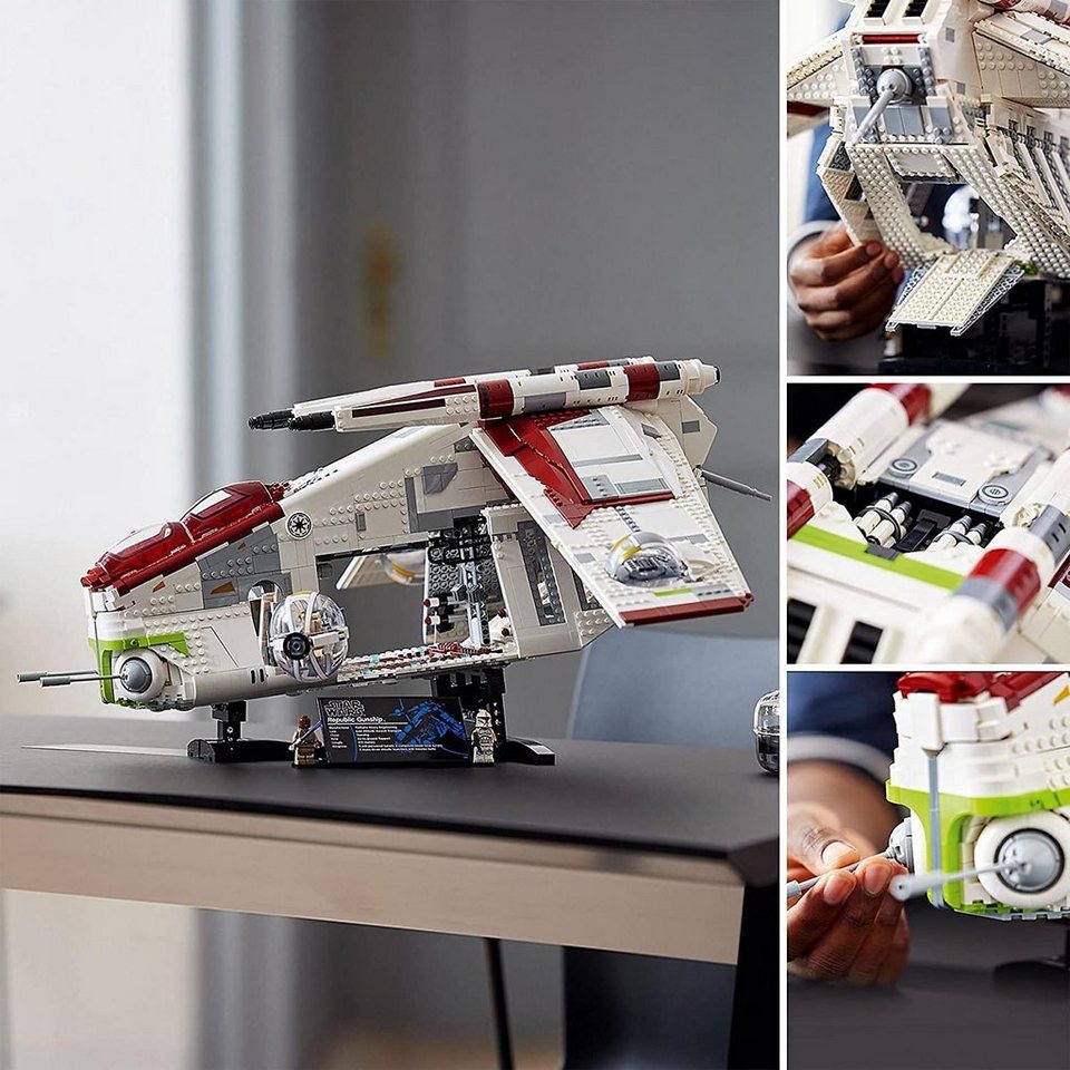 LEGO® Star Wars 75309 Republic Gunship Bausatz Spielbausteine, (3292 St)