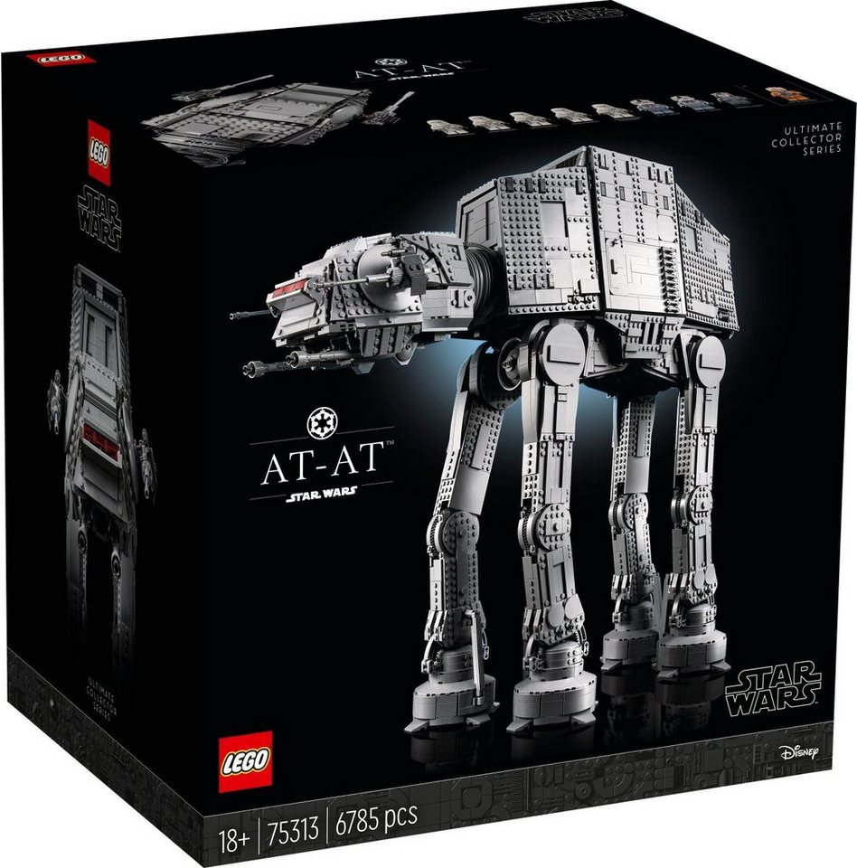 LEGO® Star Wars 75313 AT-AT Walker Ultimate Collectors Series UCS Konstruktions-Spielset, (6785 St)