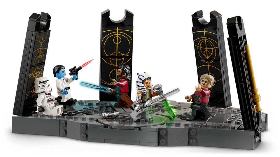 LEGO® Star Wars 75385 Ahsoka Tanos Duell auf Peridea Spielbausteine, (Set, 382 St., Set)