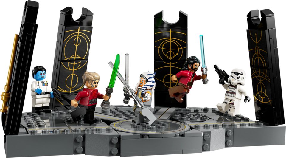 LEGO® Star Wars 75385 Ahsoka Tanos Duell auf Peridea Spielbausteine, (Set, 382 St., Set)