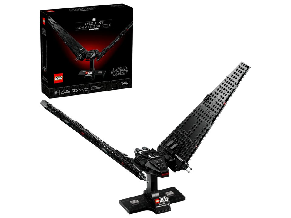 LEGO® Star Wars 75406 Kylo Rens Kommandoshuttle Spielbausteine, (Set, 386 St., Set)