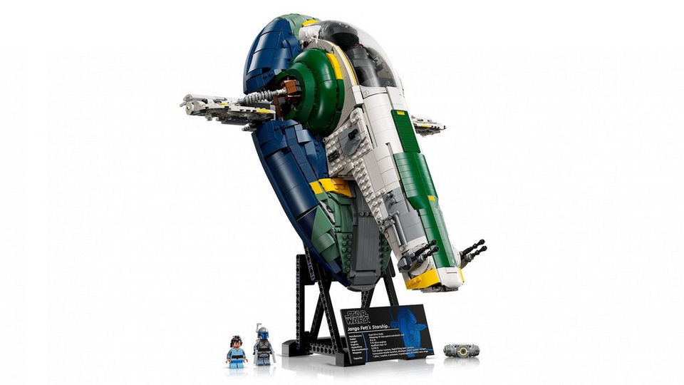 LEGO® Star Wars 75409 Jango Fetts Sternenschiff der Firespray-Klasse Konstruktionsspielsteine