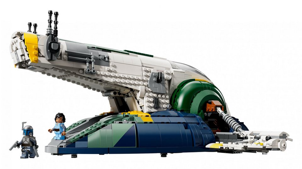 LEGO® Star Wars 75409 Jango Fetts Sternenschiff der Firespray-Klasse Konstruktionsspielsteine