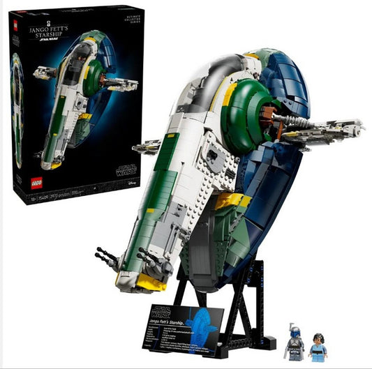 LEGO® Star Wars 75409 - Jango Fetts Sternenschiff der Firespray-Klasse Spielbausteine, (2970 St)