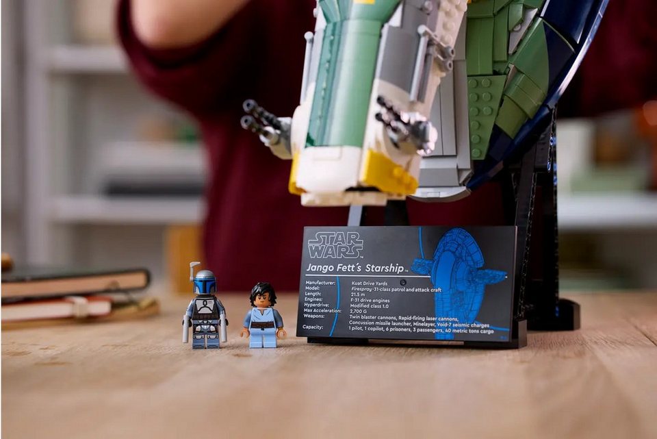 LEGO® Star Wars 75409 - Jango Fetts Sternenschiff der Firespray-Klasse Spielbausteine, (2970 St)