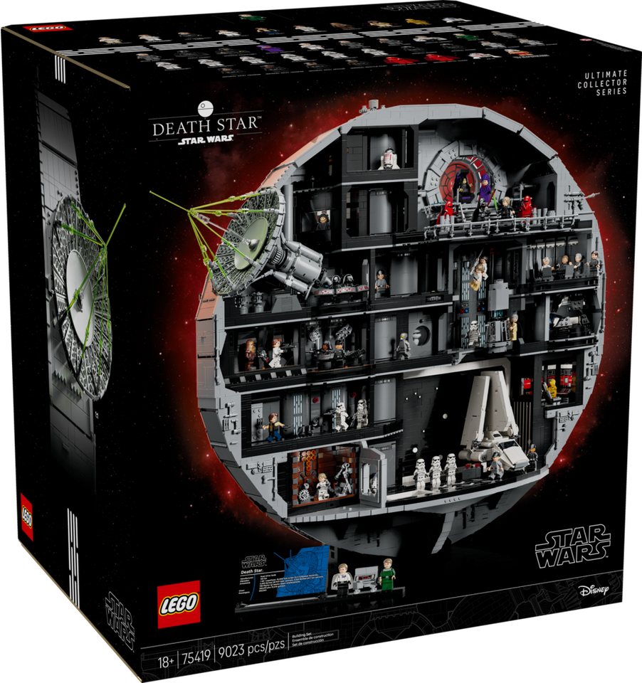 LEGO® Star Wars 75419 Todesstern Spielbausteine, (Set, 9023 St., Set)