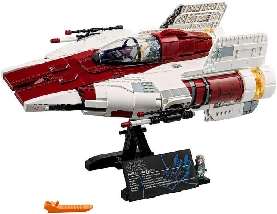 LEGO® Star Wars - A-wing Starfighter (75275) Spielbausteine, (1673 St)