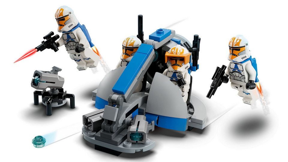 LEGO® Star Wars - Ahsokas Clone Trooper der 332. Kompanie (75359) Konstruktions-Spielset, (Battle Pack, 108 St., LEGO 75359), Inkl. 4 Minifiguren