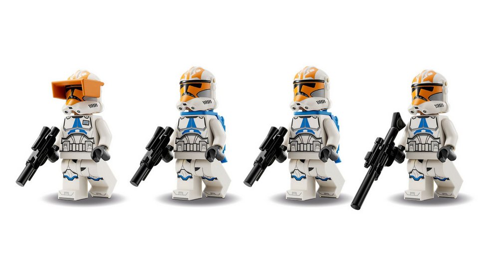 LEGO® Star Wars - Ahsokas Clone Trooper der 332. Kompanie (75359) Konstruktions-Spielset, (Battle Pack, 108 St., LEGO 75359), Inkl. 4 Minifiguren
