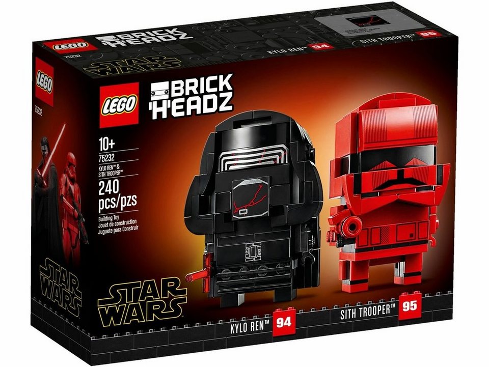 LEGO® Star Wars Brick Headz - Kylo Ren & Sith Trooper (41620) Magnetspielbausteine, (240 St)
